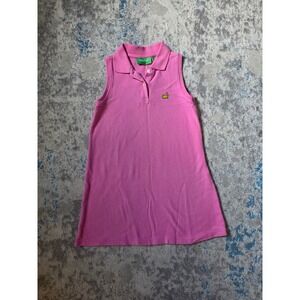Master's NWOT Toddler Girls Size‎ 4T Pink Collared Sleeveless Golf Dress